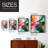 Jumble Jungle Framed Print - Solid Wood-919229949-919229950