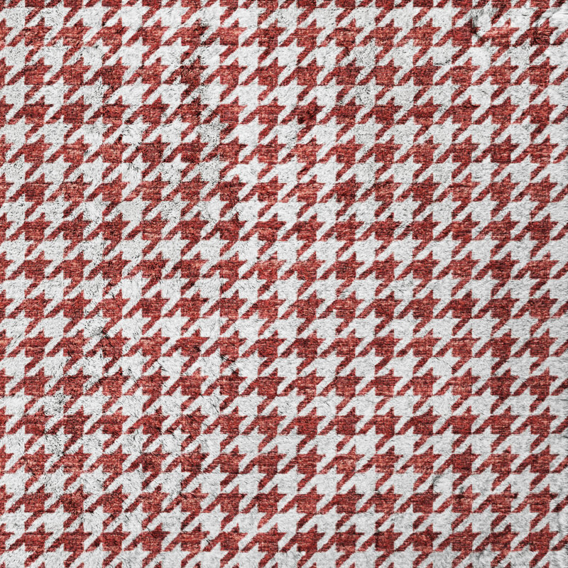 Tapis à poils longs de première qualité ADS137, Rouge, 10 pi x 14 pi