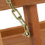 Arianna 2 Person Rubberwood Porch Swing