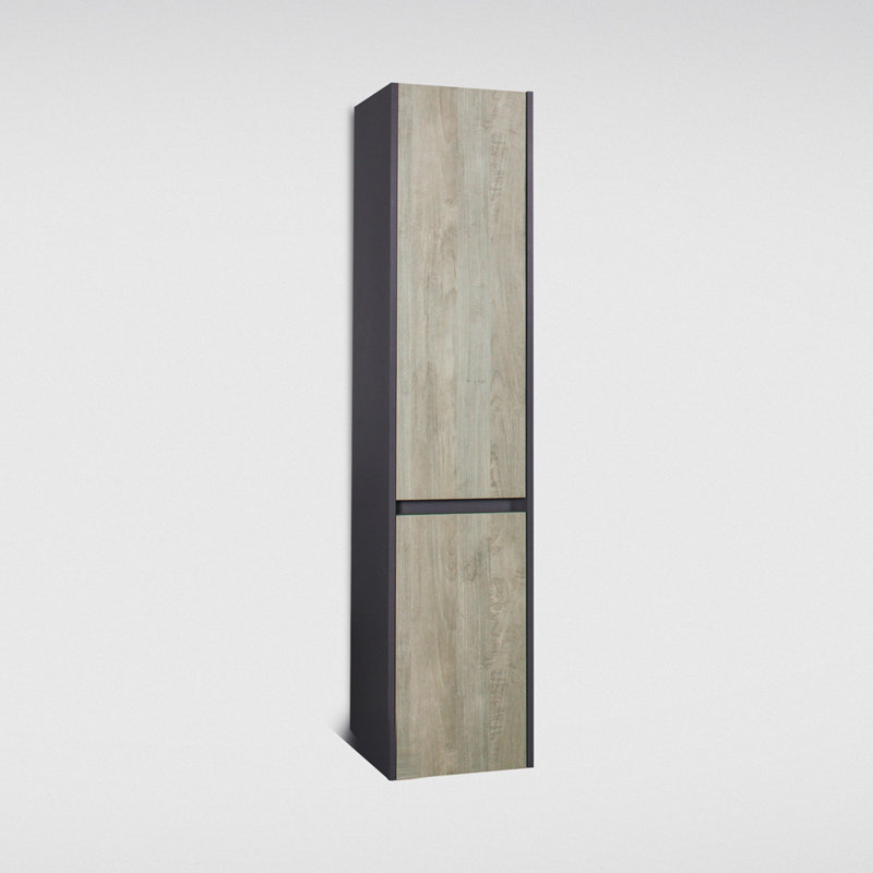 Bathroom Storage, Melamine Walnut/Brown