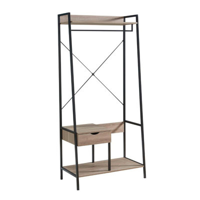 Portant à vêtements en métal 32,75 po Hubert