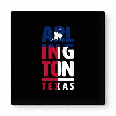 Arlington Texas — Square Canvas Wall Art