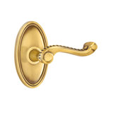 Rope Wave/Drop Passage (Hall & Closet) Door Lever with Oval Rosette