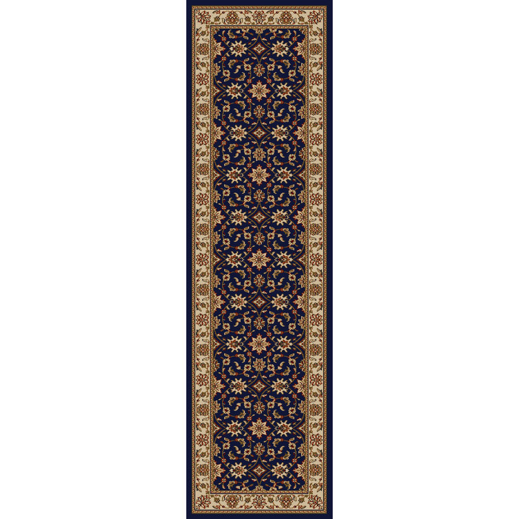 Tapis bleu marine Weisgerber