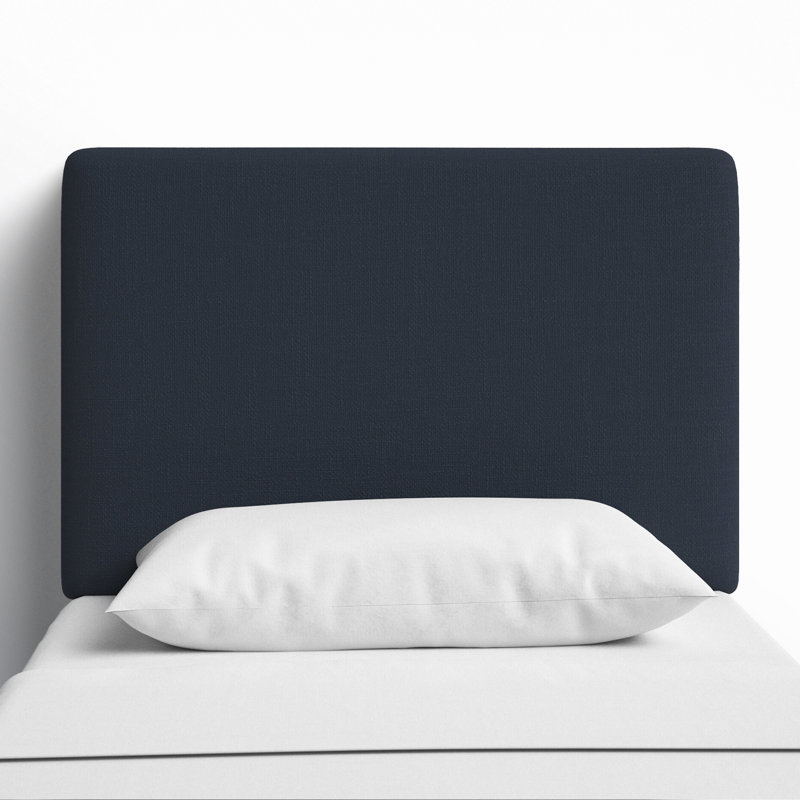 Tête de lit tapissier Miran, Simple, Tissu natté ivoire Klein