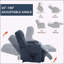 Fauteuil inclinable électrique à deux moteurs avec massage thermique et positions infinies-574307872