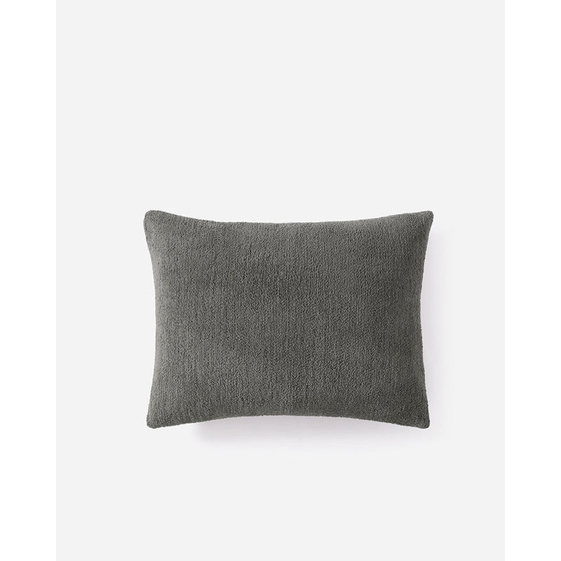 Snug Sham Set, Standard, Granite