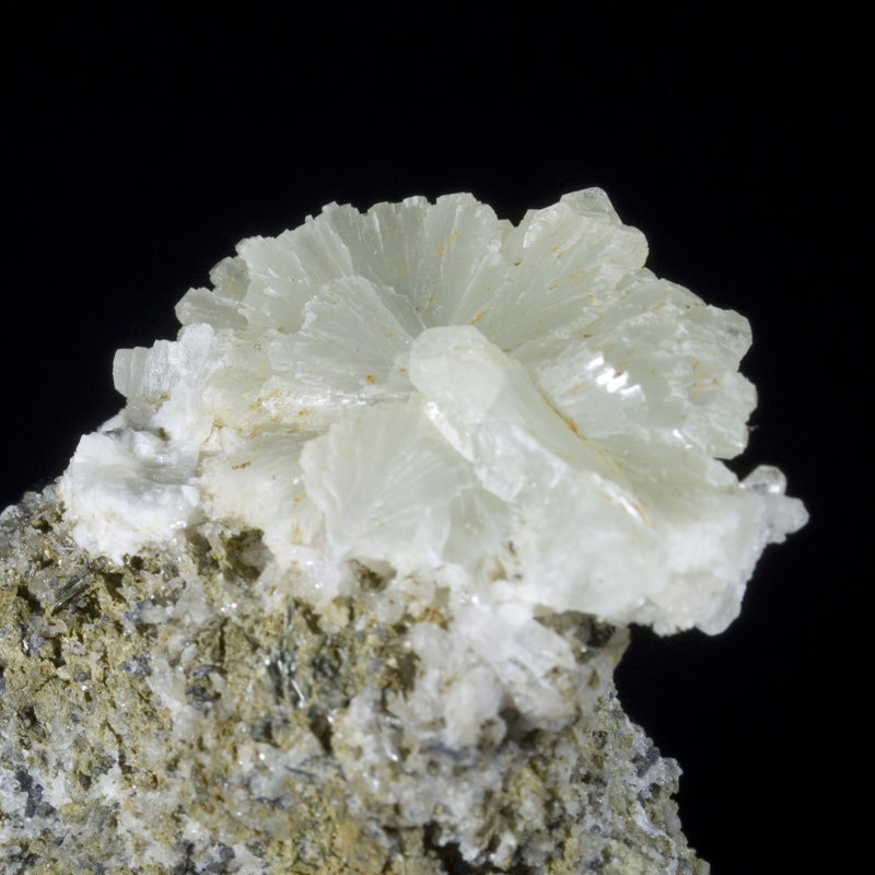 Green Prehnite Fan - Imilchil, Morocco