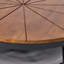Table basse rustique en bois et fer