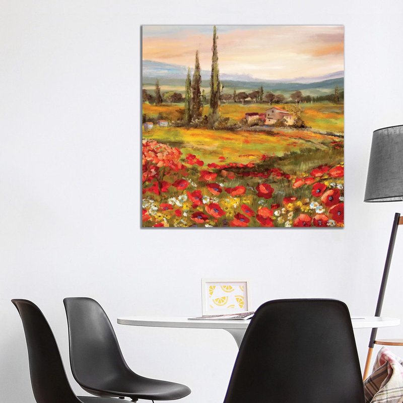 Triptych Panel II by Katharina Schöttler - Wrapped Canvas Print, 93.98 cm H x 93.98 cm W x 1.91 cm D