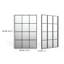 Rectangle Metal Frame Wall Mirror 80x120CM