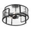 Luminaire suspendu géométrique 3 lumières Madeleyn