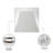 Nalepka Aluminum LED Flush Mounted Sconce