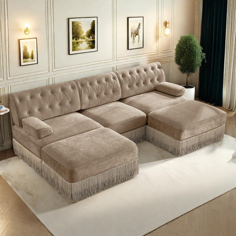 Canapé Chesterfield, Chameau