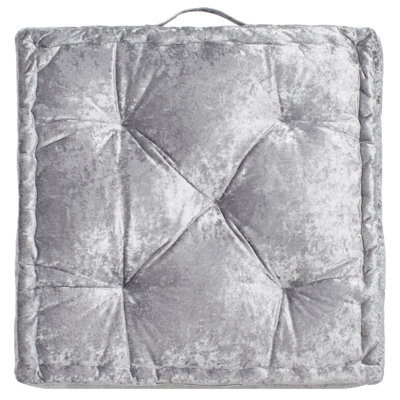 Belia Buttons Reversible Throw Pillow