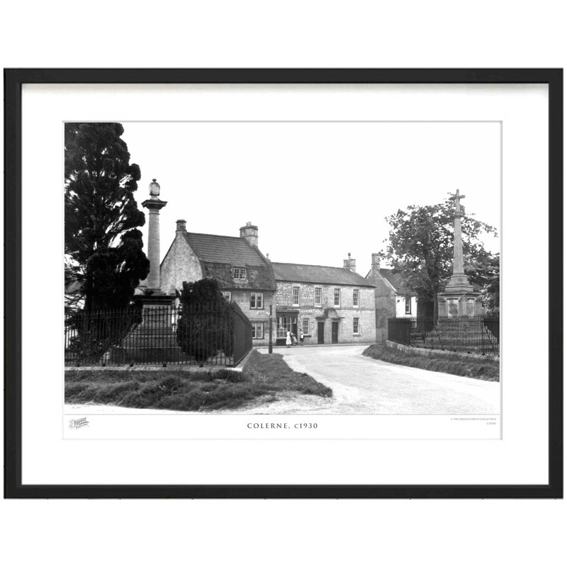Colerne, C1930 - Single Picture Frame Print, 60cm H x 80cm W x 2.3cm D