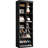 Modular Storage 23.6" W x 78.7"H  with Shelf and Cubies, Shoe Storage Cabinet Wood Closet System-1571840475