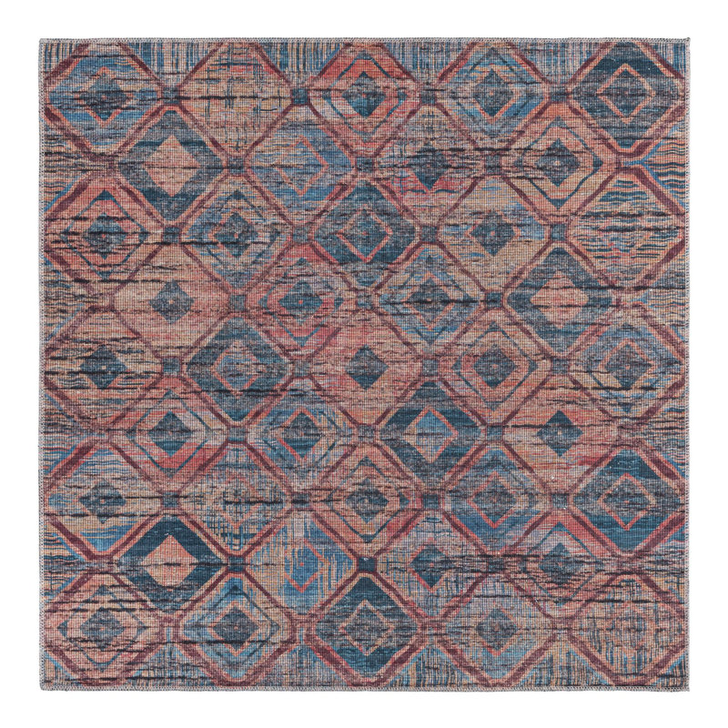 Sisu Geometric Indoor Rug, Square 5'3"