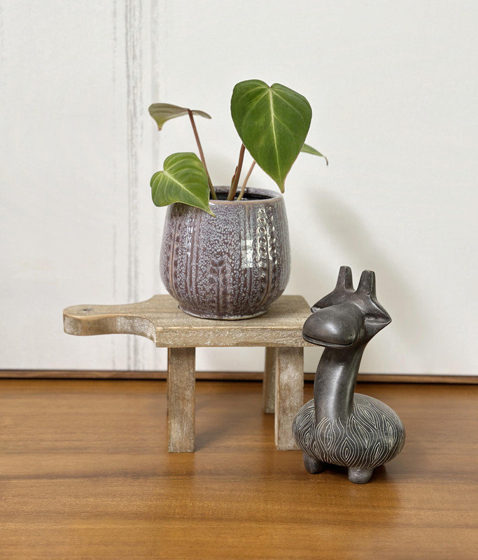 Ceramic Planter Table Vase 1, Lavender