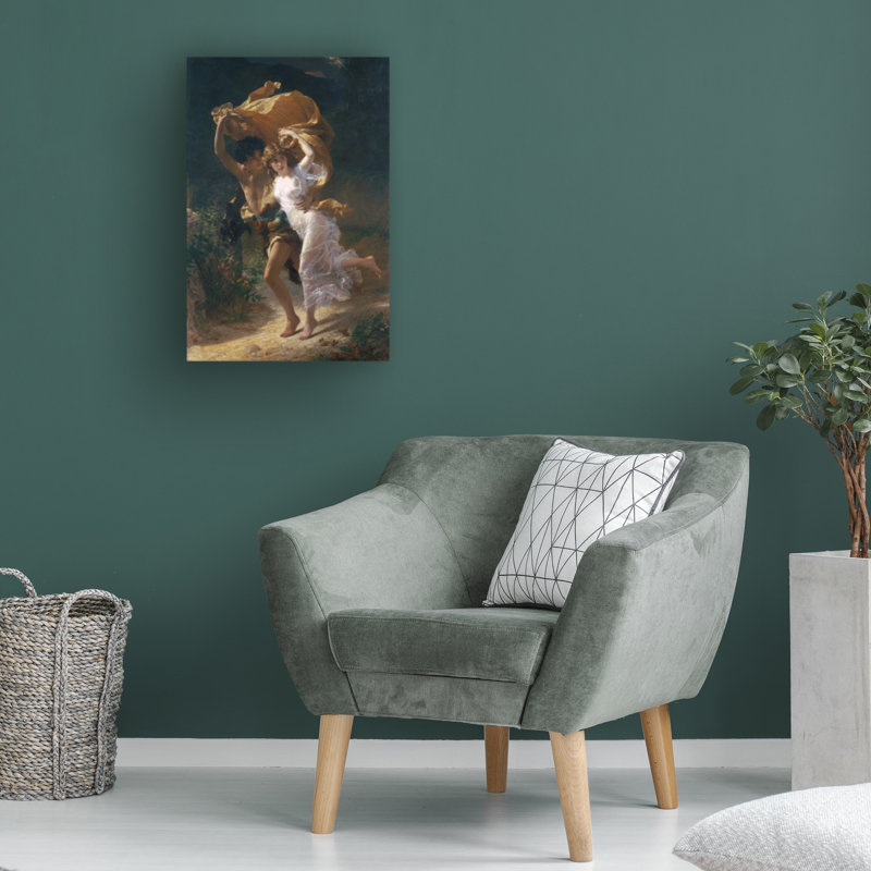 «The Storm 1880» par Pierre Auguste Cot - impression sur toile tendue, H 24 po x l 16 po x P 2 po