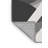 Machine Washable Bemott Modern & Contemporary Abstract Rug in Gray – Gray Binding-1581667656