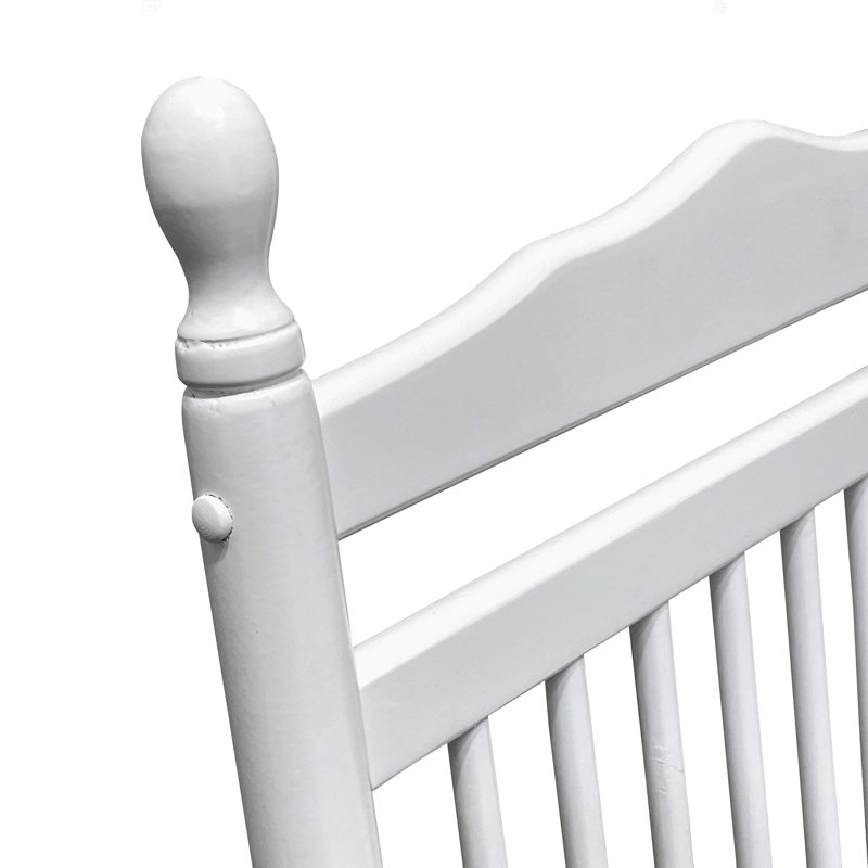 Fauteuil à bascule Balcony Porche, Blanc