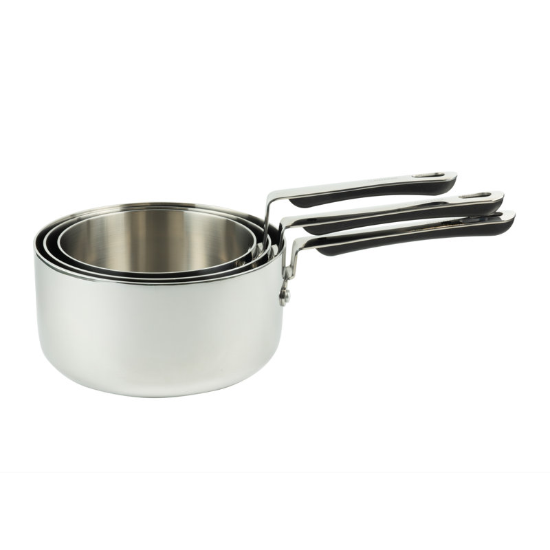 Commichef  3-Piece Cookware Set, Silver