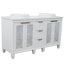 Ensemble de meuble-lavabo double 61 "avec miroir Schreck-1894258179