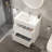 Nakagawa 24'' Single Bathroom Vanity with Resin Top