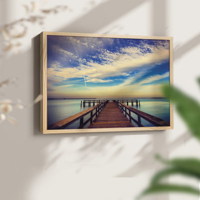 Sunrise Magic -Framed Print - Restickable