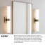 Barre d'éclairage de salle de bain 1 lumière DEL à intensité variable Aiden-94207973