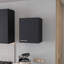 Armoire murale noire pour la vie compacte - Scratch Modern Kitchens 1 Door Design-902502697