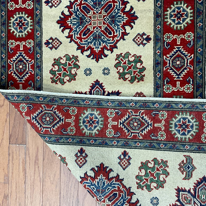  Chemin de table en laine Kazak fait à la main