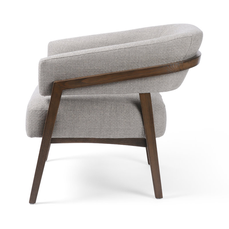 Dexter Barrel Chair, Gibson Silver
