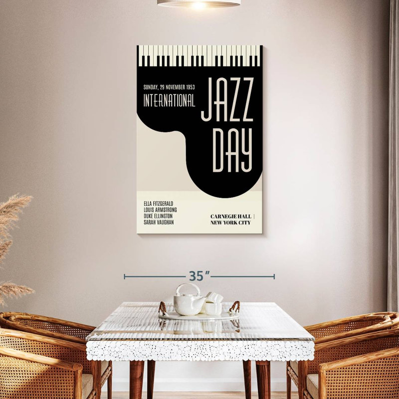 Abarca Jazzy Days, H 45 po x l 30 po