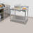 DENFER Stainless Steel 39.37'' L x 25.19'' W x 37.4'' H Work Table