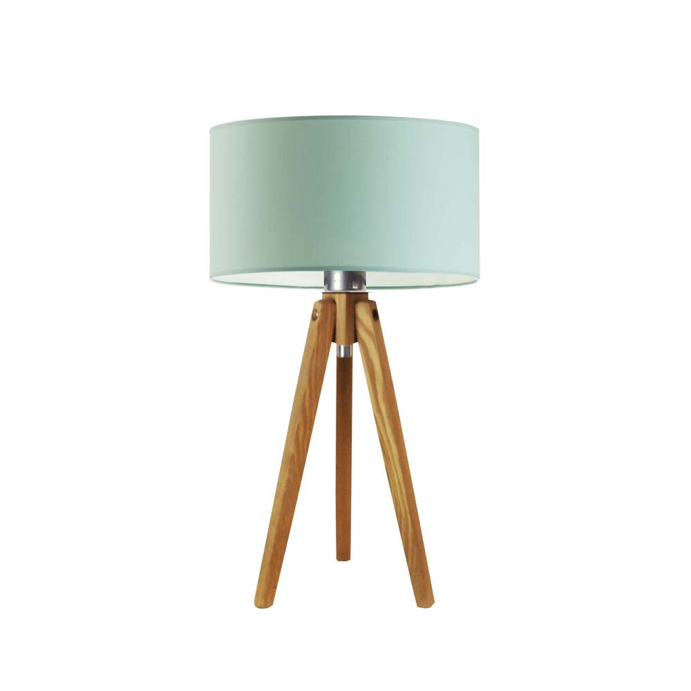Balinas Solid Wood Tripod Lamp