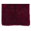 Tapis uni brun minimaliste de couleur rouge uni, 100% laine douce
