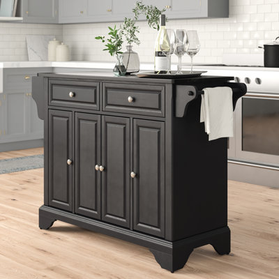 Royce Granite Top Kitchen Island