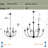 Ethon 9-Light 30"W Candle Style Classic Chandelier-233386437