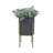 Aideen Metal Planter Pot Set for Indoor & Outdoor Use - Set of 2-1491349307
