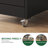 Metal Locking Vertical File Cabinet on Wheels-298503328