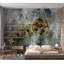 Murale abstraite pelez et collez - Nature et lunaire-1452294052
