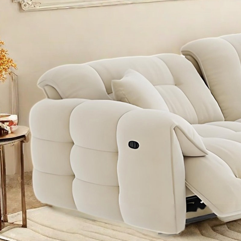 Canapé électrique moderne et minimaliste, H 33,85 po x l 71,65 po x P 40,55 po, 2