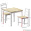 Maymie 2 - Person Pine Solid Wood Dining Set-1681748099