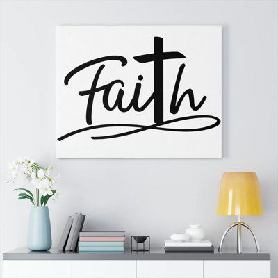 Faith - Wrapped Canvas Print