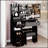37-Inch Vanity Table With Cushioned Stool, Extra Large Sliding Mirror, And Multi-Layer Storage For Organized Beauty Essentials-670917318
