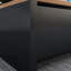 Bureau de direction en bois massif avec tiroirs Burlywood-267117449-267117452