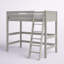 Lit mezzanine simple en bois massif avec échelle intégrée Burkley Kids-242281774