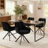48cm H Fabric Upholstered Metal Upholstered Back Armchair